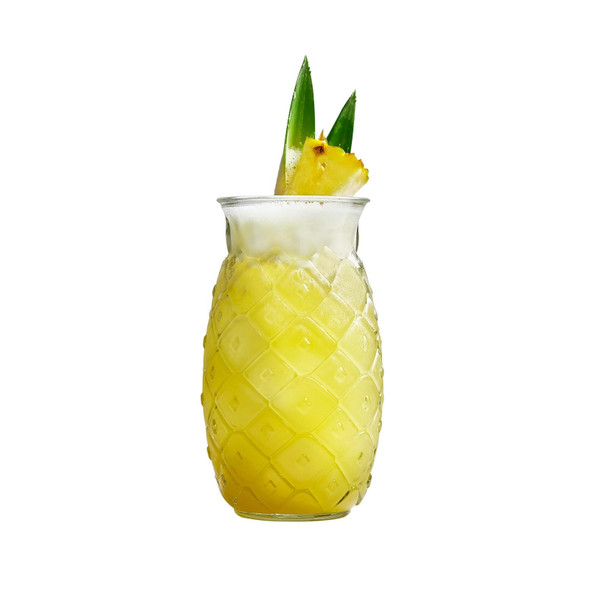ONIS O-1005413 Tiki Pineapple Collection Cocktail Glass, 17oz. (6/Case)