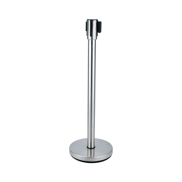 CAC CCSC-36S Crowd Control Stanchion, 36", Stainless Steel