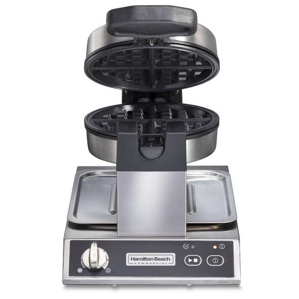 Hamilton Beach 26700 Belgian Waffle Maker, 9.5", ceramic nonstick, 120v