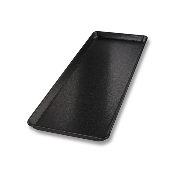 Chicago Metallic 40926 Display Pan, Half Long, 16 gauge, Anodized Aluminum, Black