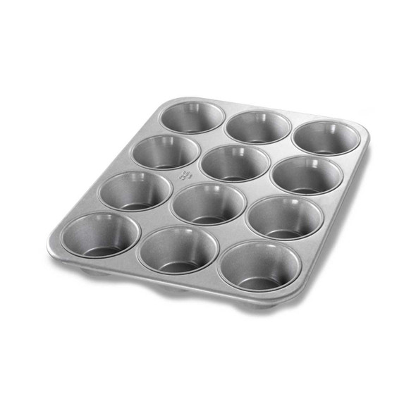 Chicago Metallic 43695 Pecan Roll/Large Muffin Pan, (12) 13-1/2"x17-7/8", 26 gauge