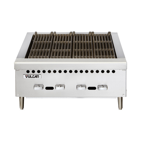 Vulcan VCRB36-1 VCRB Series Countertop Gas Charbroiler - 87,000 BTU