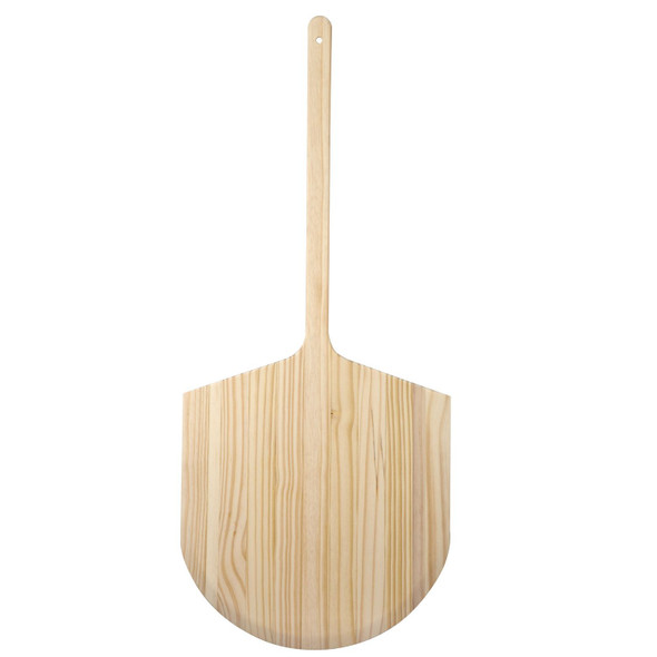 CAC PPLW-1819D Wooden Pizza Peel, 18"x19", 42" OL