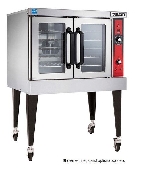 Vulcan VC5GD-11D1 50,000 Btu Natural Gas Convection Oven, Single Deck, Solid State Controls (VC5GD-11D1)