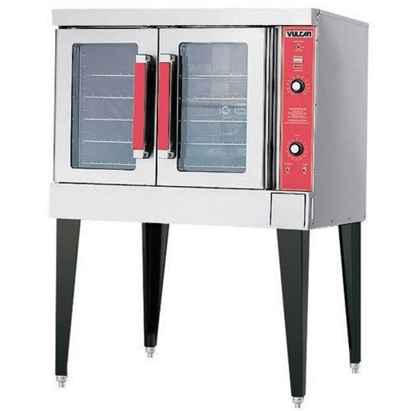 Vulcan VC4GD-21D150K 44,000 Btu Propane Gas Convection Oven, Single Deck, Solid State Controls (VC4GD-21D150K)