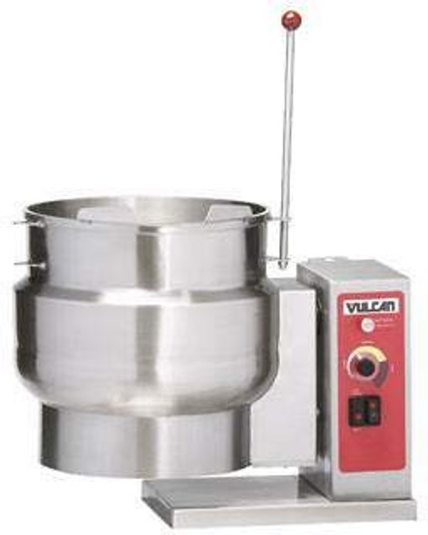 Vulcan K12ETT-7 12,000 Watt Electric Steam 2/3 Jacket Kettle, Countertop, 12 Gallon, Tilting (K12ETT-7)