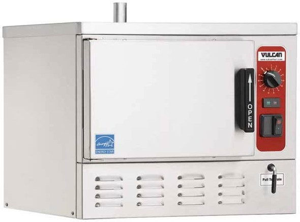 Vulcan C24EO3AF-1100 3 Pan 8kw Electric Convection Steamer w/ Auto-Fill, C24EO Series (C24EO3AF-1100)
