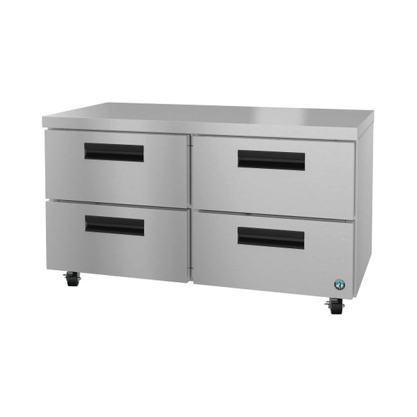 Hoshizaki UR60A-D4 Two Section Undercounter Refrigerator, 4 Drawers