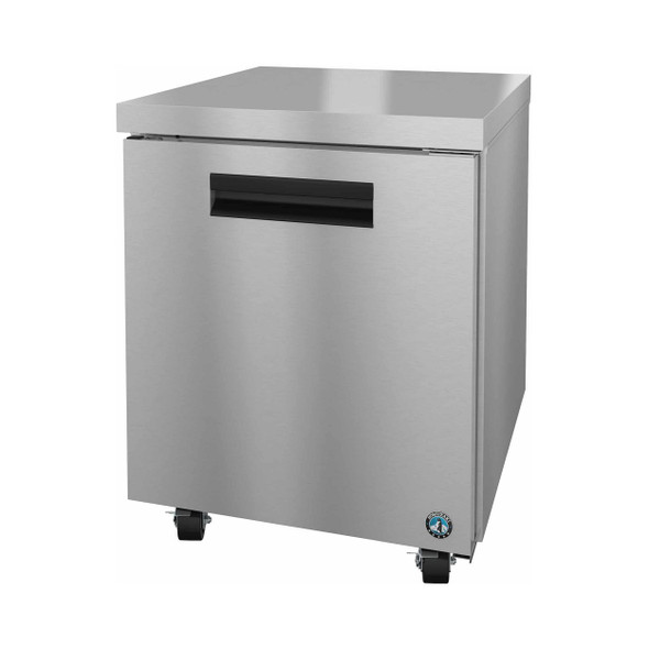 Hoshizaki UR27A Refrigerator, Single Section Undercounter, Stainless Door