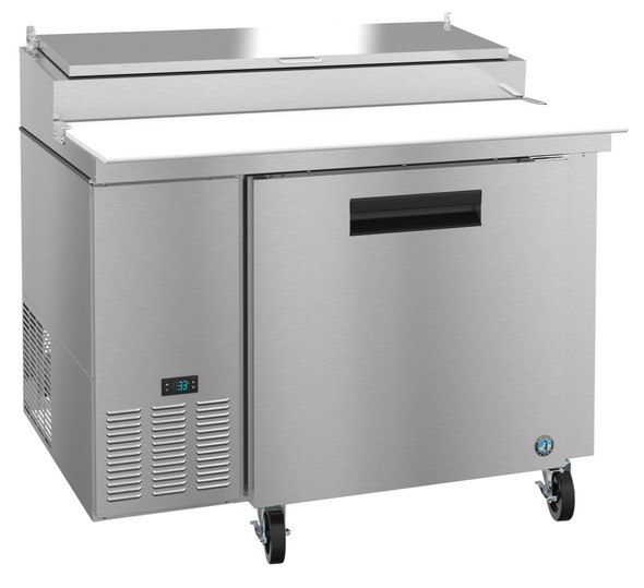 Hoshizaki PR46A Refrigerator, Single Section Pizza Prep Table, Stainless Door