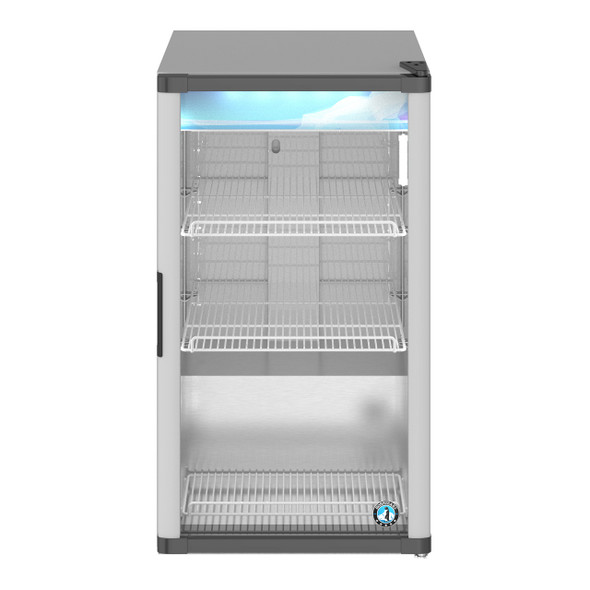 Hoshizaki RM-7-HC Countertop Refrigerator, Single Section Glass Door Merchandiser