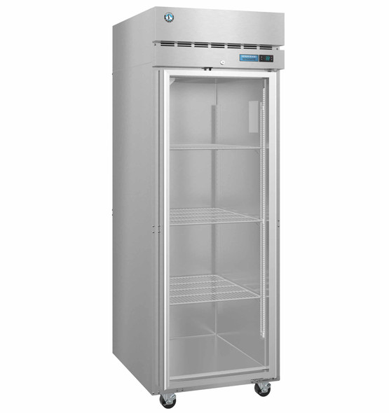 Hoshizaki R1A-FG Refrigerator, Single Section Upright, Full Glass Door with Lock
