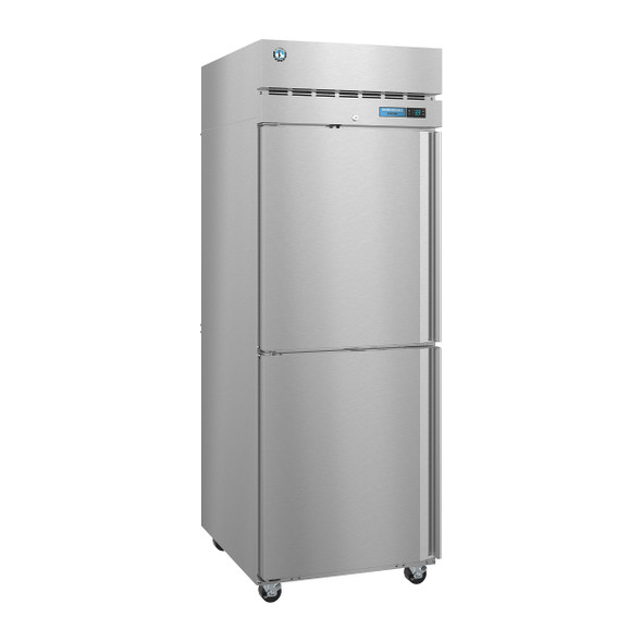 Hoshizaki F1A-HSL Freezer, Single Section Upright, Half Stainless Doors with Lock