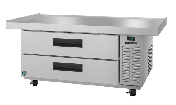 Hoshizaki CR60A Refrigerator, Single Section Chef Base Prep Table, Stainless Drawers