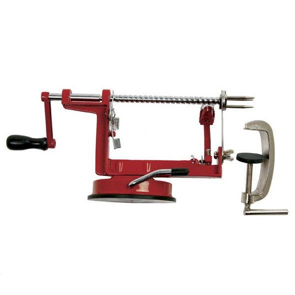 Norpro 865R Apple Slicer, Parer, & Corer, With Suction Base, Red