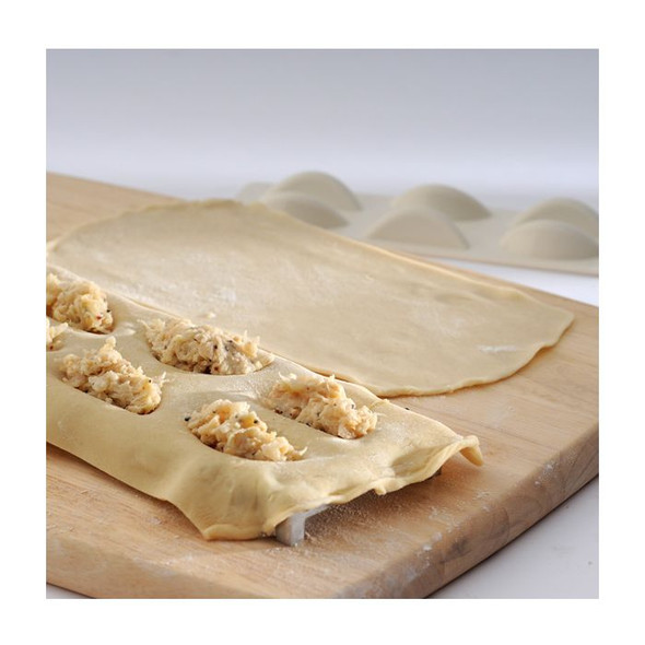 Norpro 1051 Pierogi Maker With Plastic Press, 10.25"