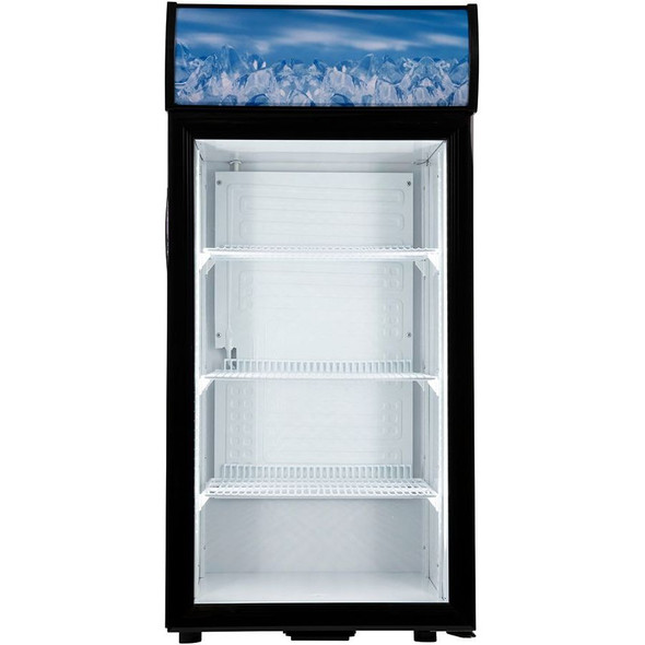 Adcraft CDRF-1D/4 Countertop Display Refrigerator, 4.2 Cu/Ft