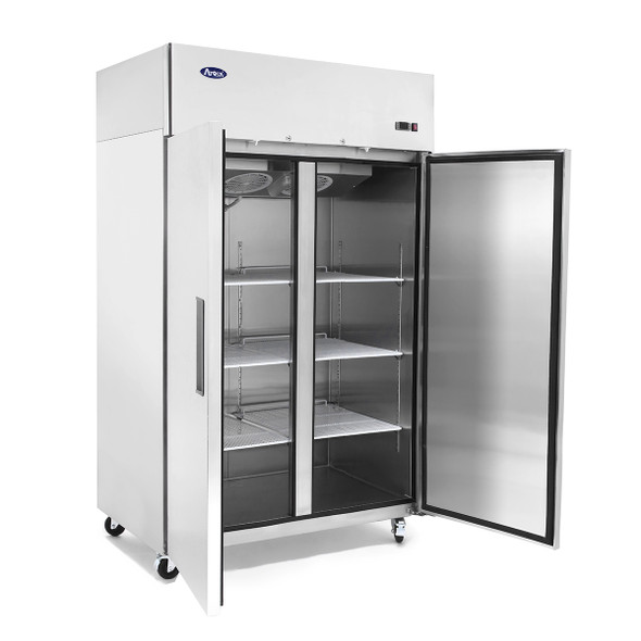 Atosa MBF8005GR 52" Top Mount Refrigerator, (2) Two Door, 44.5 Cu/Ft