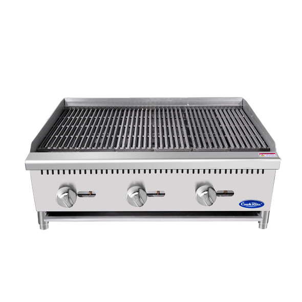 Atosa ATCB-36 Heavy Duty 36" Countertop Charbroiler