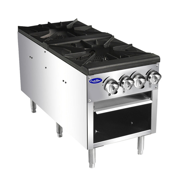 Atosa ATSP-18-2 18" Stock Pot Stove with 4 Burners Atosa ATSP-18-2 18" Stock Pot Stove with 4 Burners