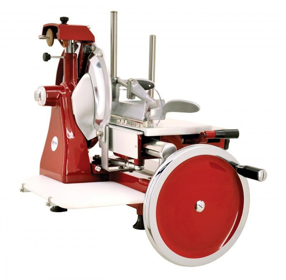 Omcan MS-IT-0370-M 14.5-inch Manual Volano Slicer with Standard Flywheel
