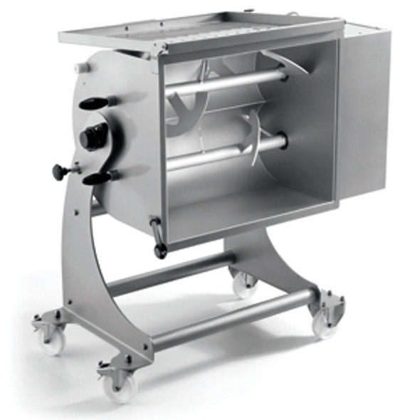 Omcan MM-IT-0120 Heavy-Duty Stainless Steel Meat Mixer with 120 kg. Capacity