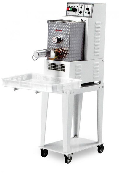 Omcan PM-IT-0008 Floor Model Heavy-Duty Pasta Machine with 8.8 lbs. Tank Capacity - 0.75 HP