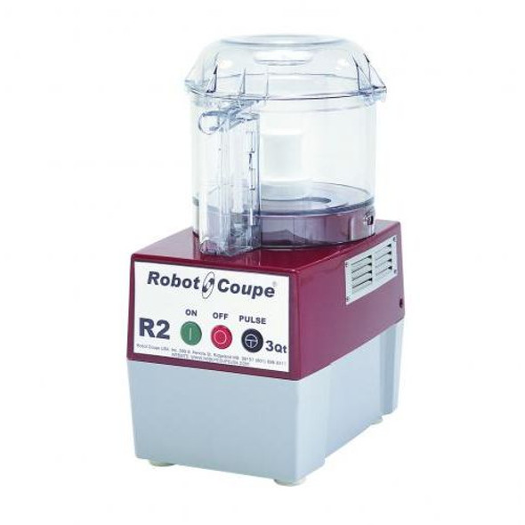 Robot Coupe R2BCLR Food Processor with 3 Qt. Clear Polycarbonate Bowl - 1 hp Robot Coupe R2BCLR Food Processor with 3 Qt. Clear Polycarbonate Bowl - 1 hp