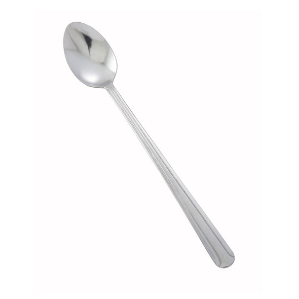 Winco 0001-02 Dominion Iced Teaspoon, 7-7/8", Medium Weight - 12/Box