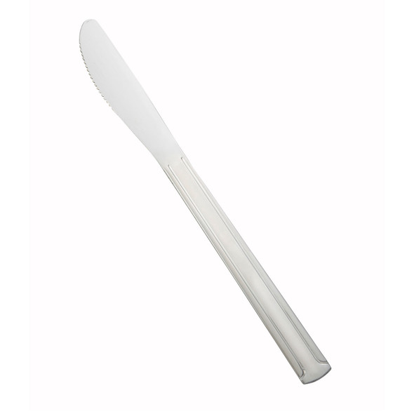 Winco 0001-08 Dominion Dinner Knife, Medium Weight - 12/Box