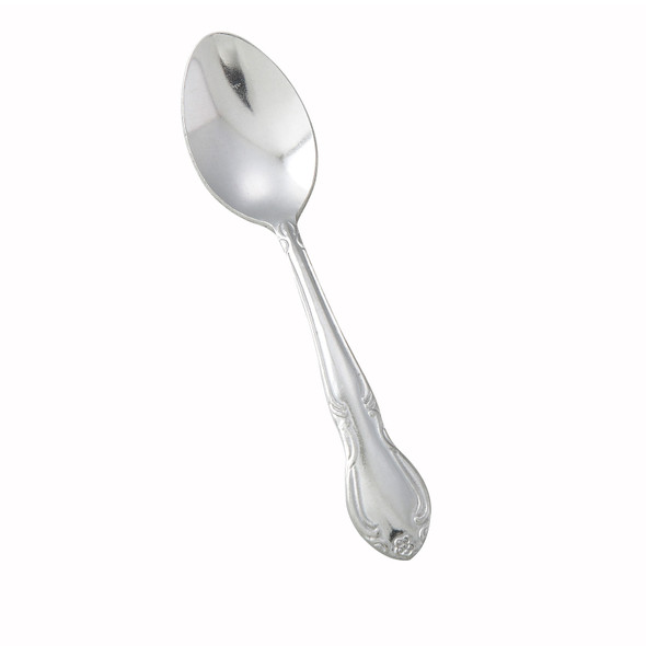Winco 0004-09 Elegance Demitasse Spoon, 4.5", Heavyweight - 12/Box