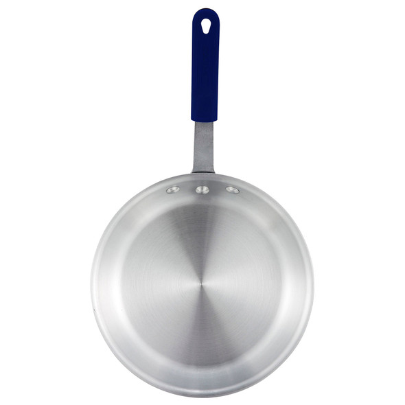 Winco AFP-12A-H 12" Aluminum Fry Pan with Heat Resistant Sleeve