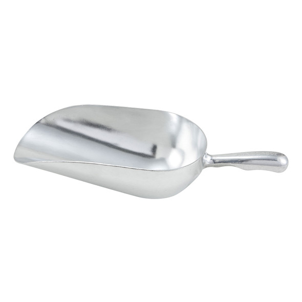 Winco AS-38 Aluminum Scoop - 38 oz.
