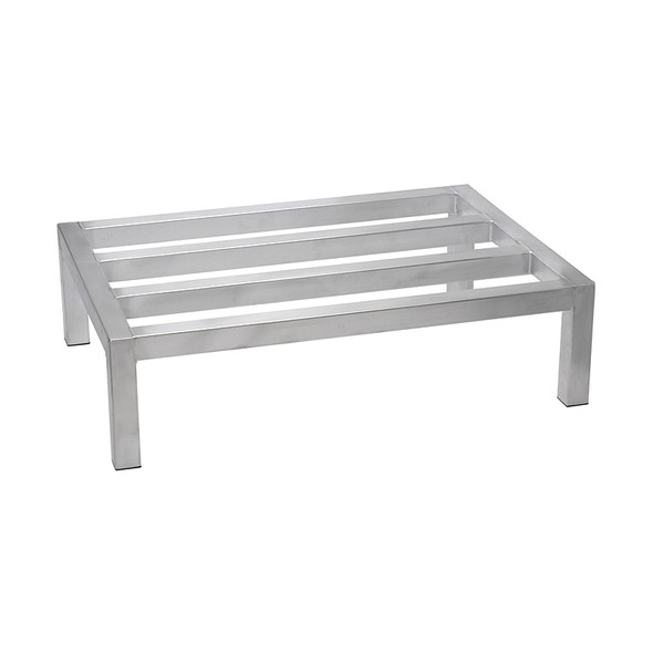 Winco ASDR-2036 Aluminum Dunnage Rack, 36" x 20" x 8" - 1800 lb. Capacity