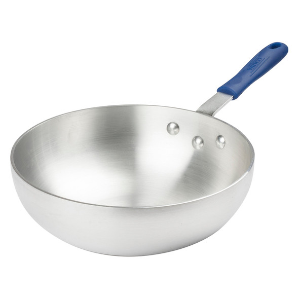 Winco ASFP-11 11" Aluminum Stir Fry Pan
