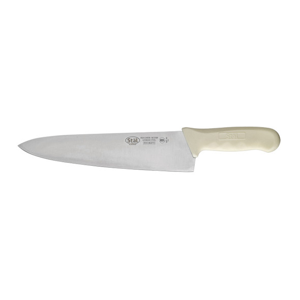 Winco KWP-100 10" Chef Knife with White Handle