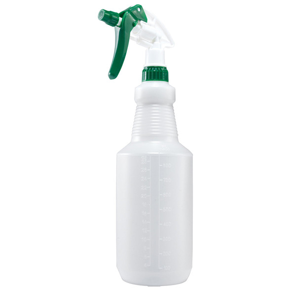 Winco PSR-9 28 oz. Plastic Spray Bottle, Green Trigger Winco PSR-9 28 oz. Plastic Spray Bottle, Green Trigger