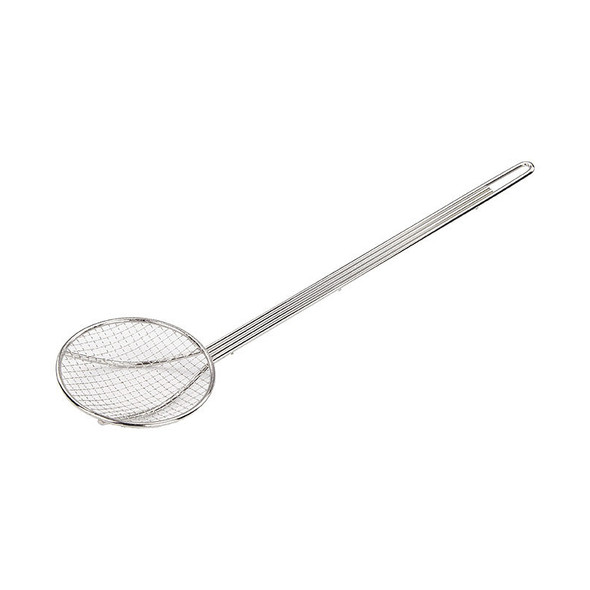 Winco SC-6R 6" Round Nickel-Plated Wire Skimmer