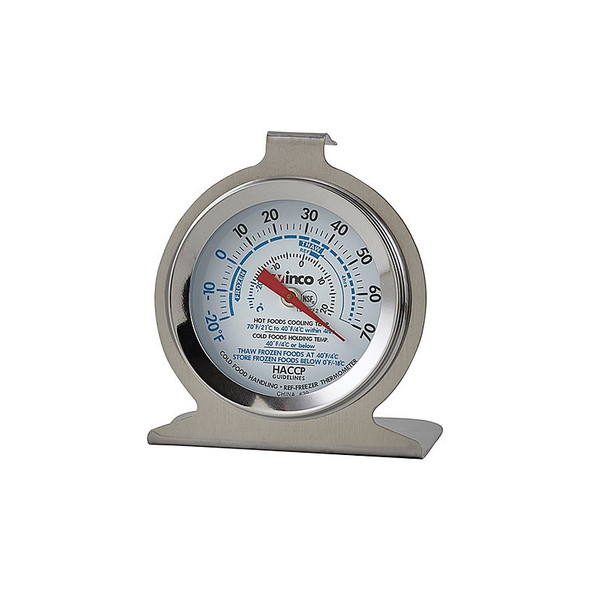 Winco TMT-RF2 Refrigerator/Freezer Thermometer - 2"