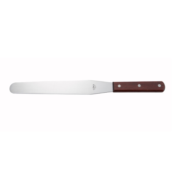 Winco TNS-9 10" Baking Spatula with Wooden Handle