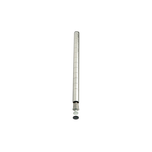 Winco VC-63P 63" Chrome Wire Shelf Post