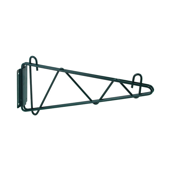 Winco VEXB-14 14 Green Epoxy Wire Shelf Wall Bracket Winco VEXB-14 14 Green Epoxy Wire Shelf Wall Bracket