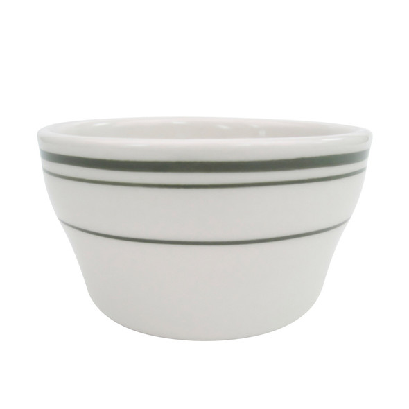 CAC GS-4 7.25" American White Stoneware Bouillon Cup - 36/Case