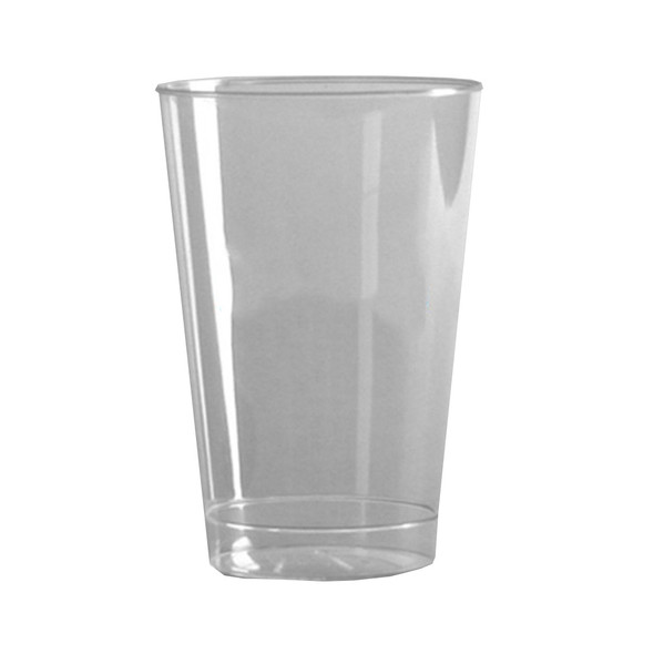 Clear 10 oz. Tall Plastic Tumbler - 500/Case