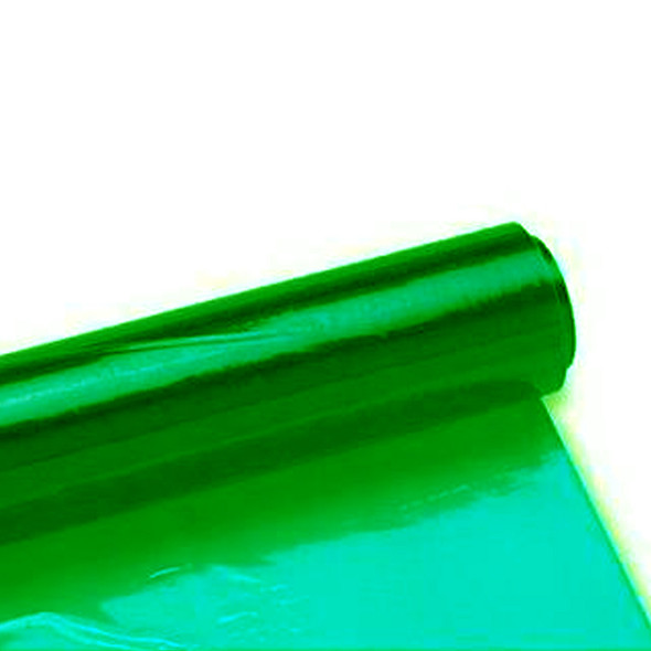 Green 40" x 100 Ft. Cellophane Wrap Roll