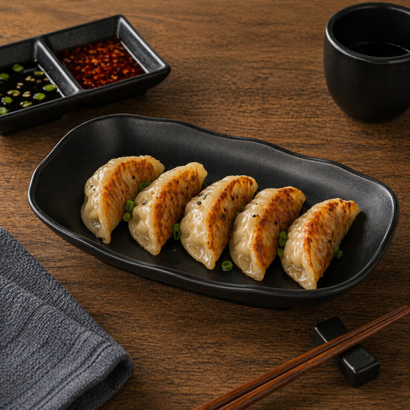 Yanco BP-2210 Black Pearl 10" x 6 1/4" Rectangular Melamine Bowl