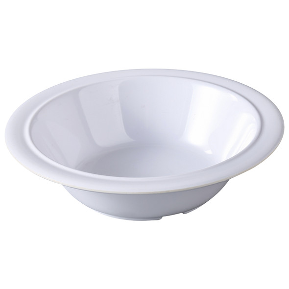 Yanco NS-307W 13 oz. White Melamine Soup/Cereal Bowl