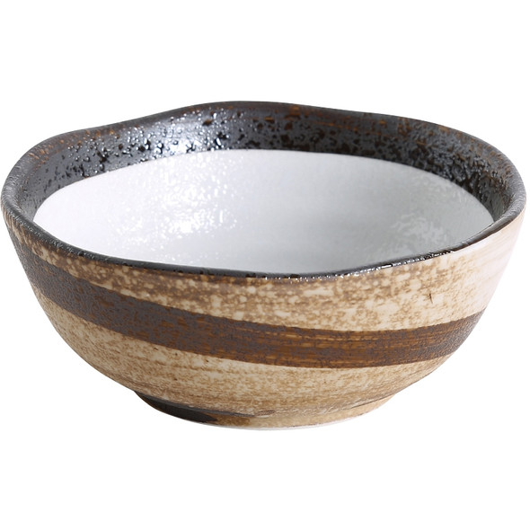Yanco RO-405 8 oz. Round China Miso Soup Bowl - 36/Case