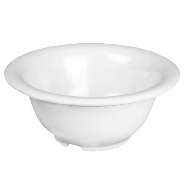 Thunder Group CR5510W 10 oz. White Melamine Soup Bowl