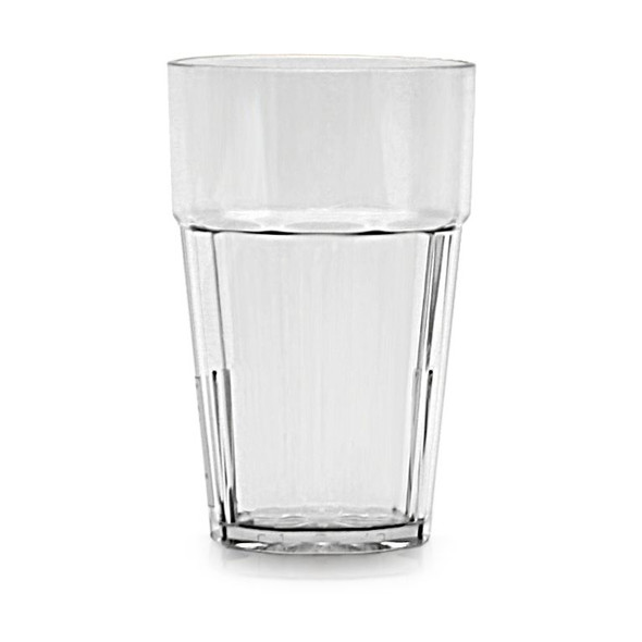 Thunder Group PLPCTB116CL Diamond 16 oz. Clear Polycarbonate Tumbler - 12/Case